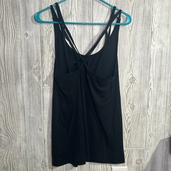 Women Doe & Rae Tank Top Black Size Large 70% Modal - Picture 6 of 6